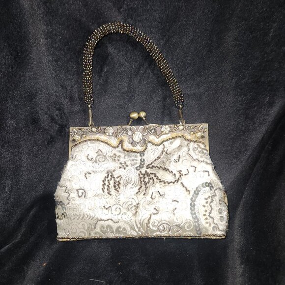 Vintage beaded bag - Picture 2 of 8